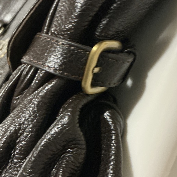 Elegant Black Leather Handbag